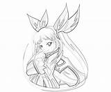 Blazblue Rachel Calamity Trigger Alucard Pet Coloring Pages Another sketch template