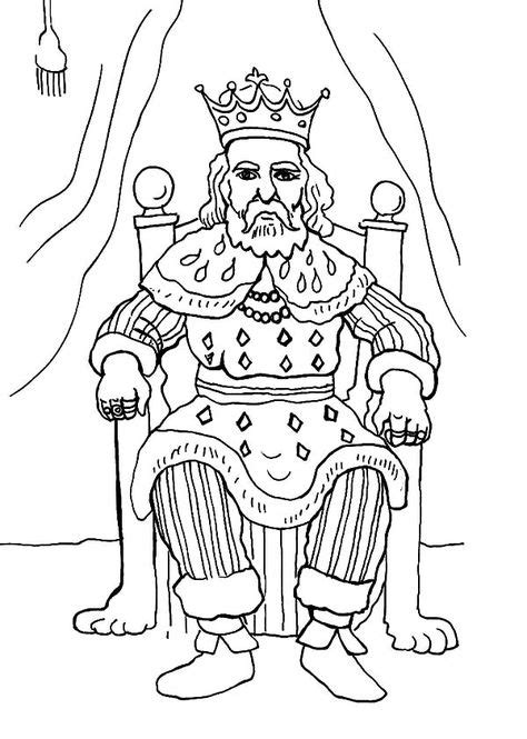 draw king coloring pages kids play color