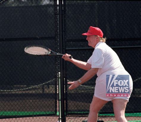fox news  trumps butt donald trumps tennis photo   meme