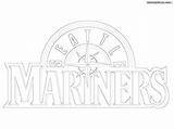 Mariners Mlb sketch template
