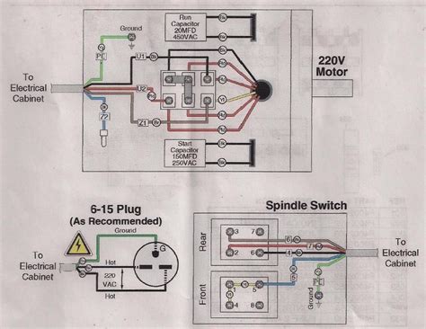 lead single phase motor wiring diagram phase voltage wiring dual question motor  joints