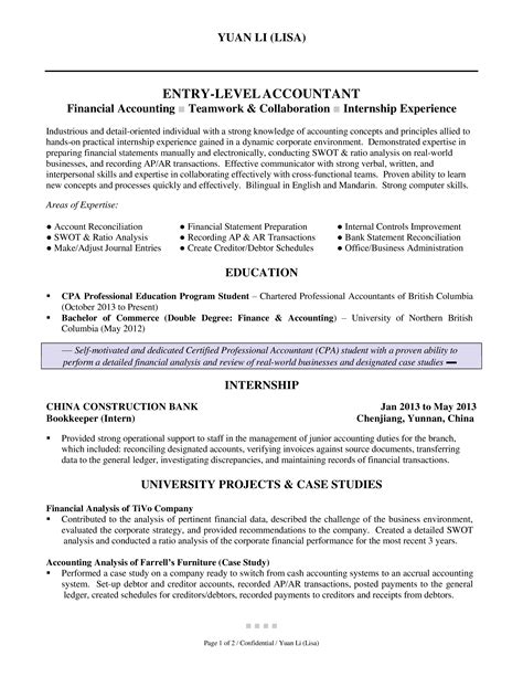 entry level account manager resume resumegh