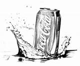 Coca Coke Tekenen Designlooter Kiezen Downloaden Uitprinten sketch template