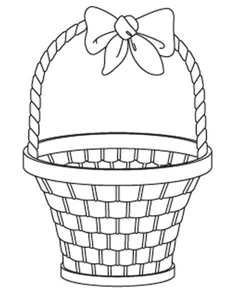 basket  coloring coloring pages