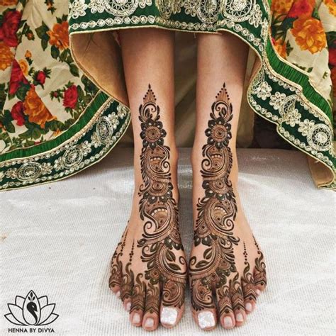 9 Unique Creative Mehendi Designs For Feet That All Brides Can Sport