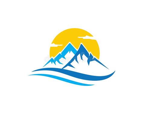 bergen logo template vector illustratie illustration  exploratie