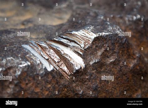 nahaufnahme von der hoba meteorit  namibia geschaetztes gewicht von
