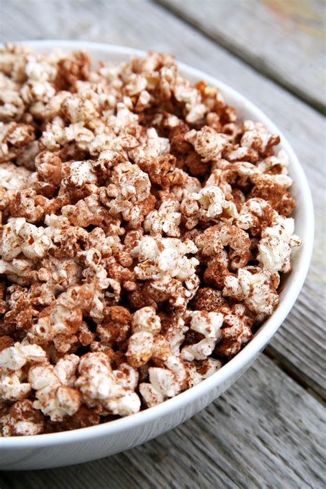 chocolate popcorn