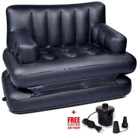 buy mts    air sofa cum bed  pump lounge couch mattress inflatable    prices