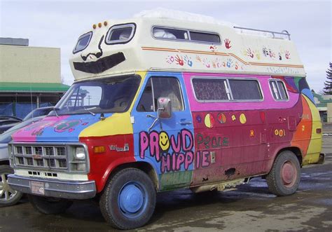 hippie van vehicle     parking lot   wor mel mel veganbutterfly flickr