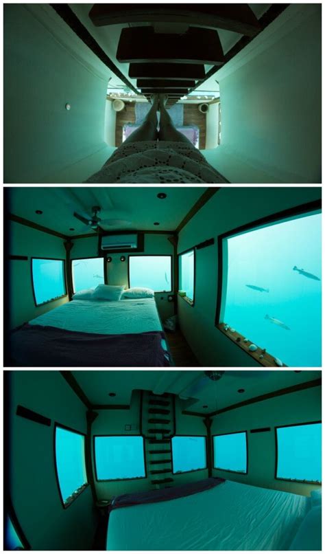 underwater room walking  wonderland