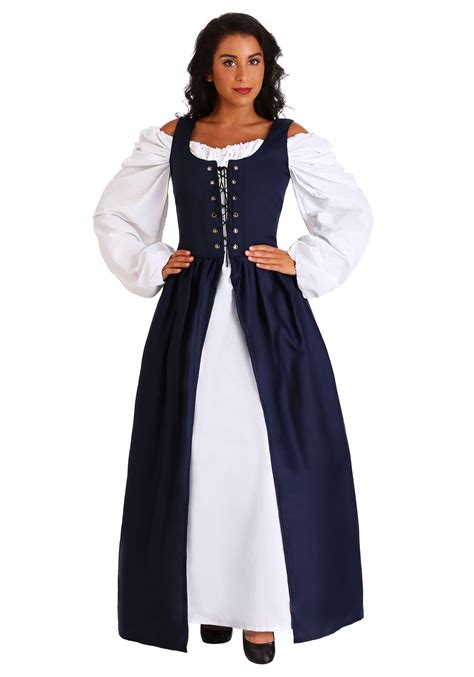 women s navy irish renaissance dress costume