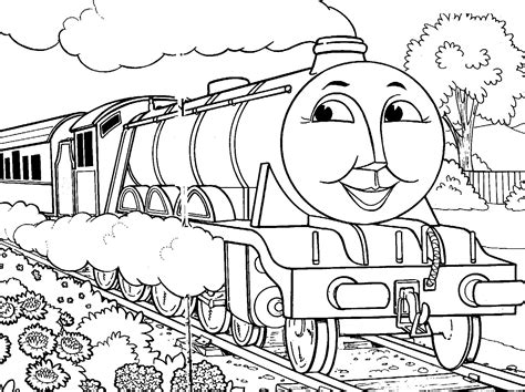 thomas  train halloween coloring pages  getcoloringscom