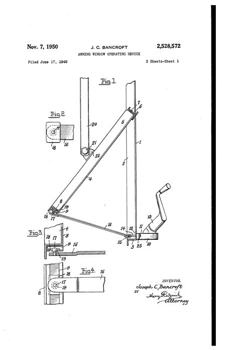 patent  awning window operating device google patents