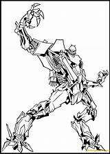 Transformers Coloring Pages Megatron Starscream Evil Movie Kids Color Drawing Robot Getdrawings Soundwave Print Scarecrow Coloringpagesonly Getcolorings Printable Coloringkids sketch template