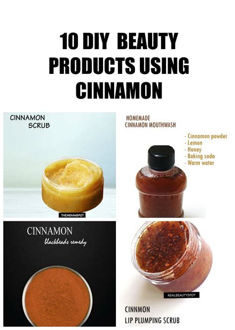 10 best diy beauty products using cinnamon diy beauty homemade scrub