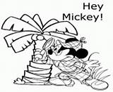Disney Coloring Pages Mouse Mickey Detective Printable Print sketch template