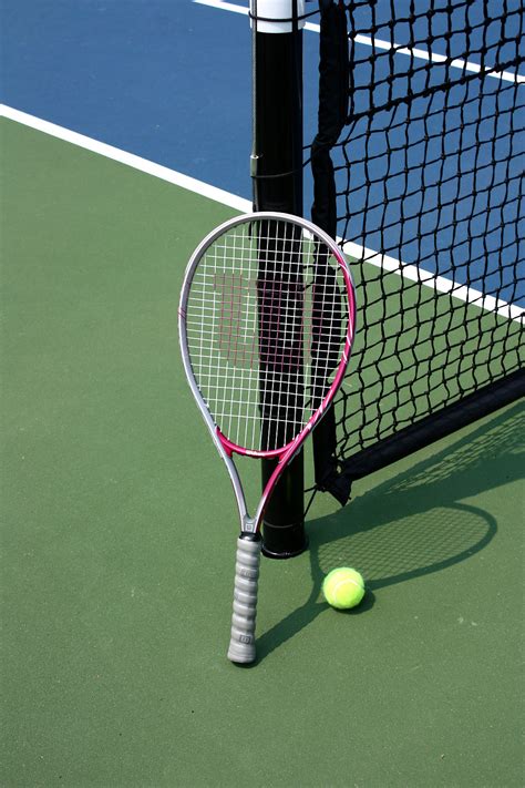 tennis  stock photo  tennis racquet  ball   tennis court