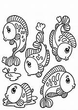 Fische Ausmalbilder Malvorlagen Drucken sketch template