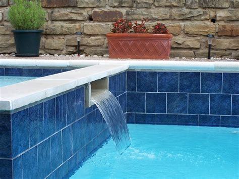 2x2 Trend Blue Glossy Glass Mosaic Pool Tile Trend Pool Tile