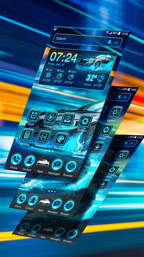 car launcher theme wallpaper apk release  android