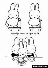 Miffy Coloring Pages Getcolorings sketch template