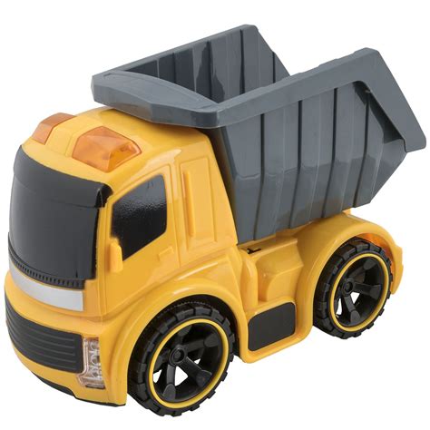 kids friction powered construction toy truck vehicle dump tipper cement