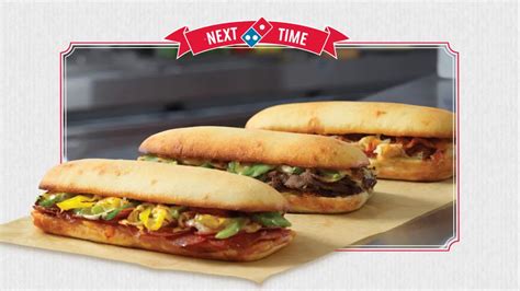 dominos oven baked sandwiches youtube