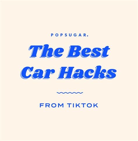 car hacks   learn  tiktok