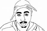 Tupac Drawing 2pac Drawings Coloring Easy Pencil Tattoo Lineart Dope Pages Template Simple Deviantart Cartoon Sketch Getdrawings Wallpaper Search Deviant sketch template