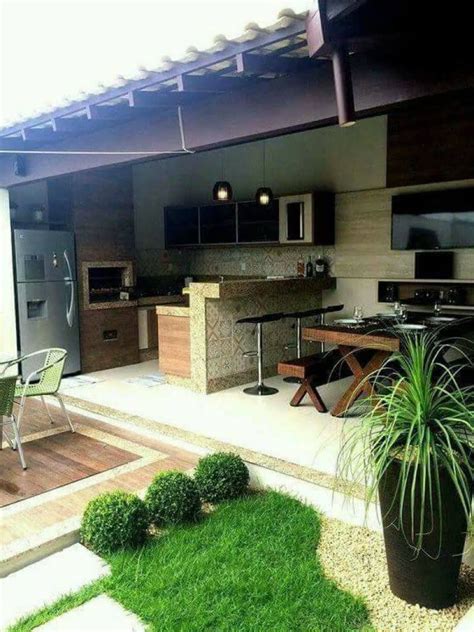 desain rumah minimalis dapur outdoor