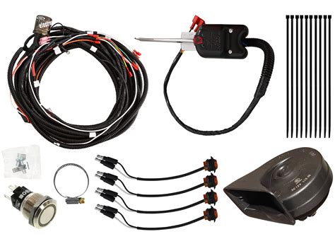 buy superatv turn signal kit  steering column  dash horn  polaris rzr