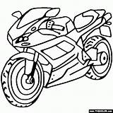 Coloring Bike Pages Dirt Bikes Motor Ducati Motorcycles Sportbike Motorcycle Harley Davidson Motorbike Toddlers Thecolor Outline Motocross Motorbikes Kids Search sketch template