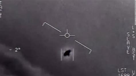 moment ufo spotted   navy jet cnn video