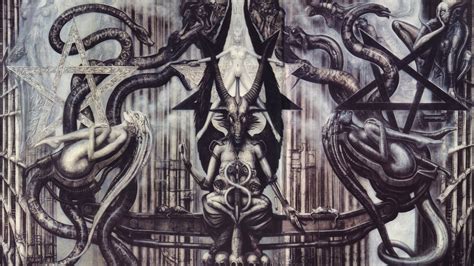 H R Giger Art Artwork Dark Evil Artistic Horror