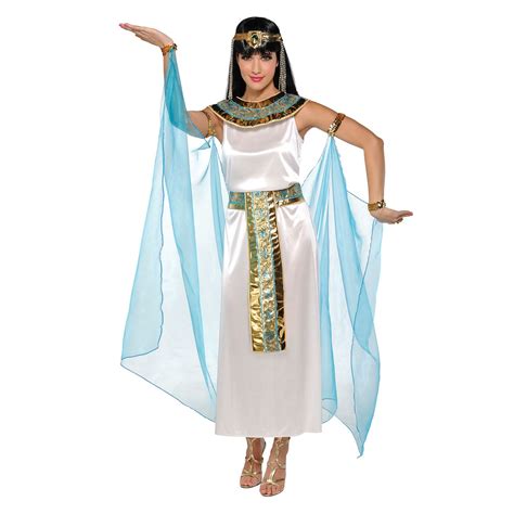 Womens Ladies Queen Cleopatra Ancient Egyptian Fancy Dress