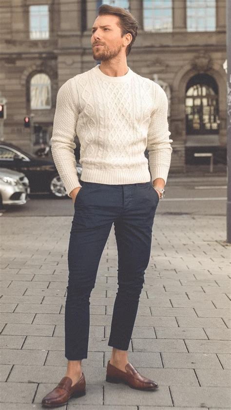 cool sweater outfits  men fall outfits men mens casual outfits