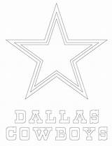 Cowboys sketch template