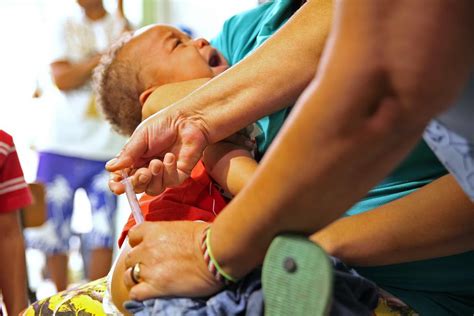 prefeitura inicia campanha de vacinação contra pólio e sarampo