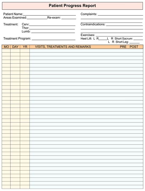 nurses notes template    printables printablee