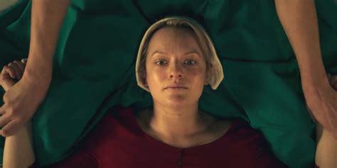 why serena holds offred down in the handmaids tale sex scene inverse