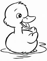 Pato Childrencoloring sketch template
