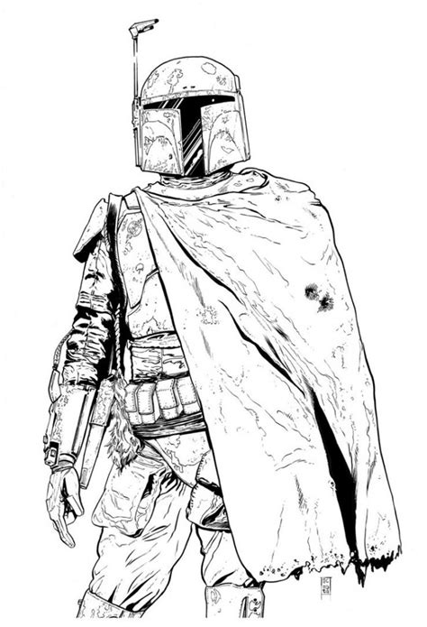 boba fett coloring pages  coloring pages  kids