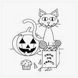 Halloween Coloring Pages Cat Printable Filminspector Auswählen Pinnwand Fun источник Club Books Say sketch template