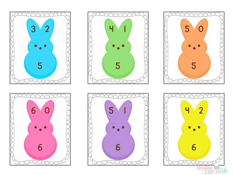 Creative Lesson Cafe Easter Math Centers And A Freebie