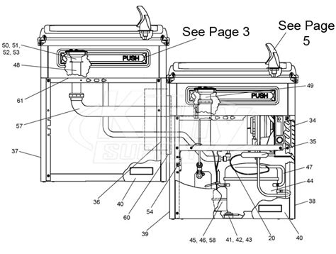 elkay drinking fountain parts diagram