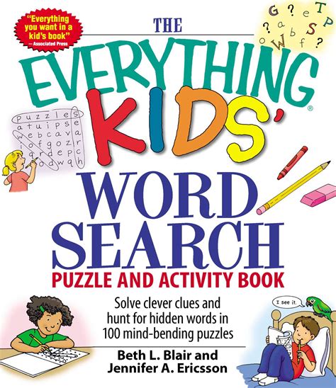 kids word search puzzle  activity book book