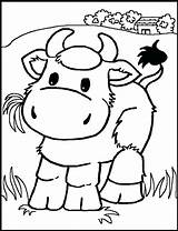 Baby Coloring Pages Animal Animals Farm Realistic Color Printable Print Getcolorings sketch template