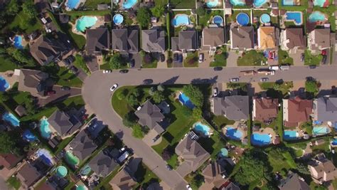 aerial overhead view  residential stock footage video  royalty   shutterstock