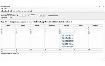 Work Scheduler screenshot #2